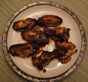 Spicy Pomegranate Chicken Wings