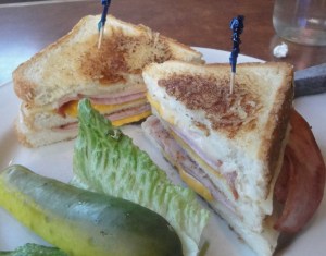 Grilled Cheese 4 ways with ham