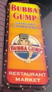 Bubba Gump Sign