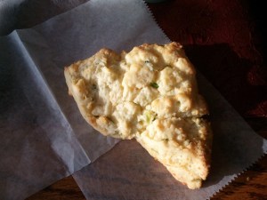 Cheese and Chive Scone