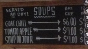 Little Goat Soup Options