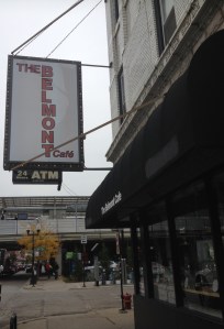 Belmont Cafe Sign
